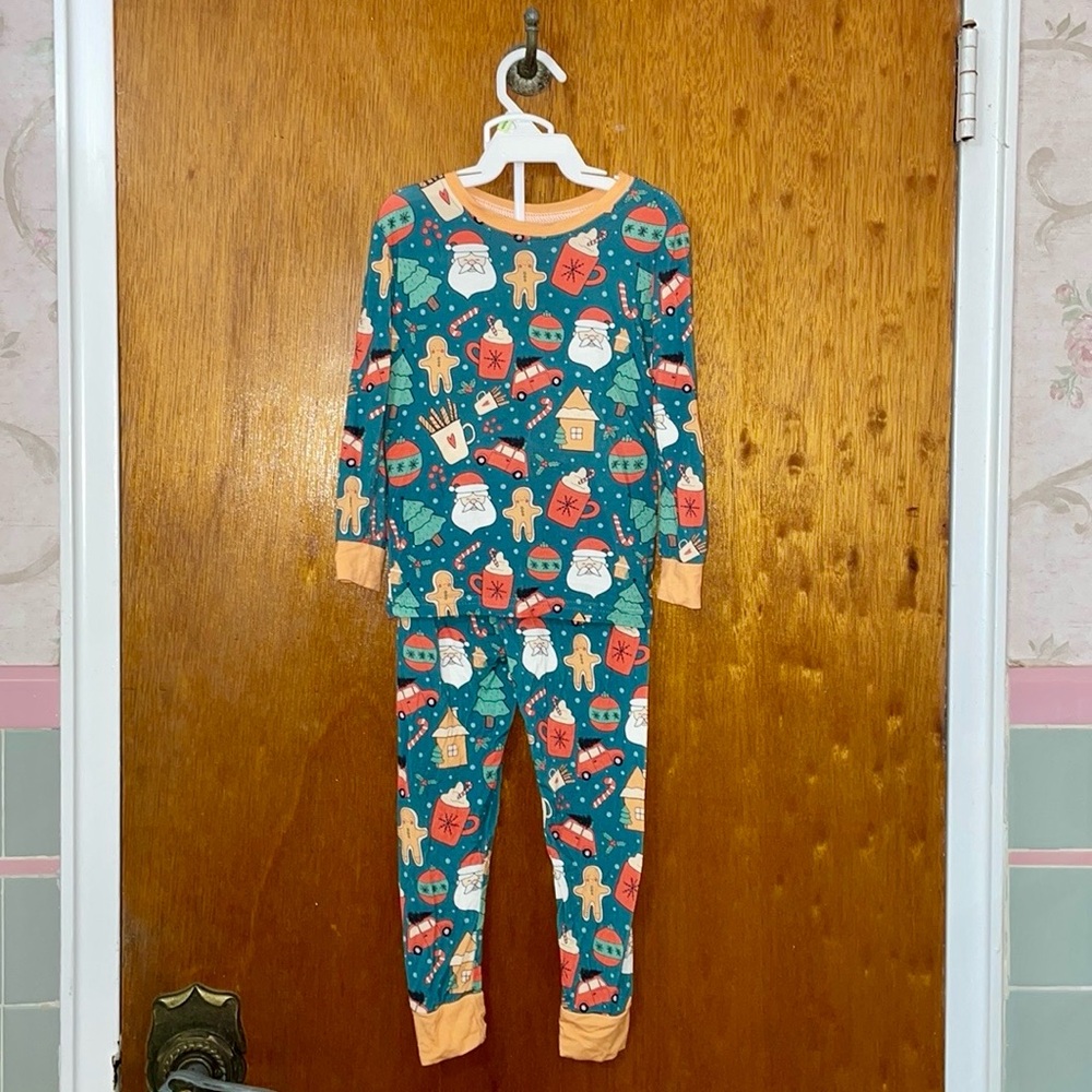 **Little One Shop Long Sleeve Set Bamboo Holiday**